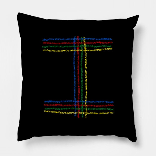 The letter I! Pillow by spinlifeapparel