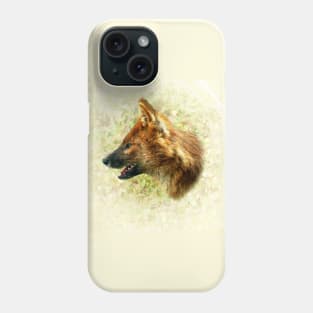 Asian wild dog Phone Case