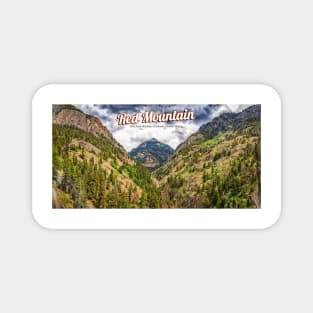 Red Mountain on the San Juan Skyway Magnet