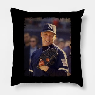 David Cone in New York Yankees Pillow