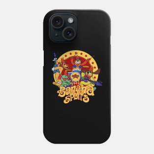 Banana Splits Retro Animals Rockstar Phone Case