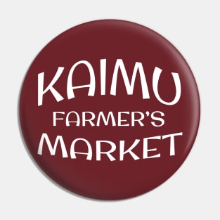 Kaimu Farmers Market Pin