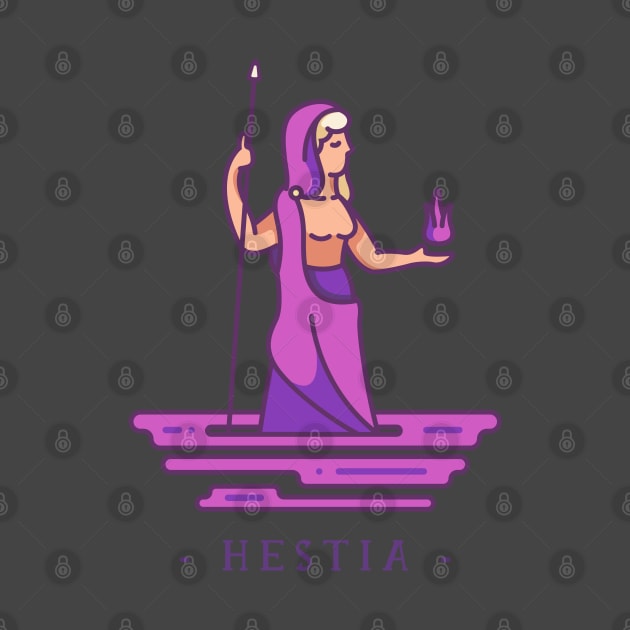 Hestia Greek Mythology by MimicGaming