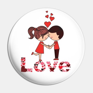 love - A couple expressing their love Pin