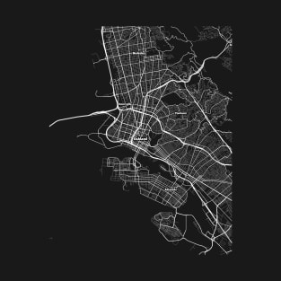 Oakland California Map | Map Of Oakland California | Oakland Map T-Shirt