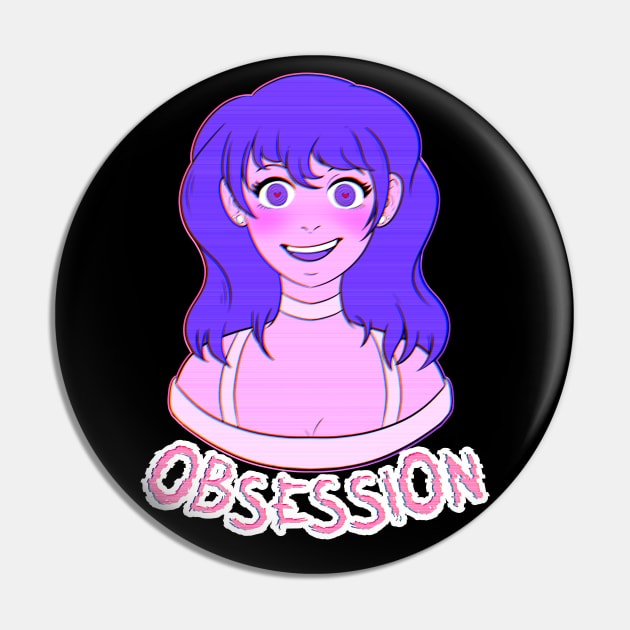 Obsessed Girl v2 Pin by Nickromancer