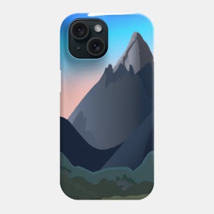 Sunset Mountain View Phone Case