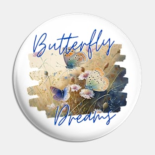 Serene Butterfly Dreams Pin