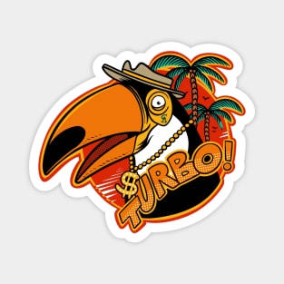 Toucan Turbo (front print) Magnet