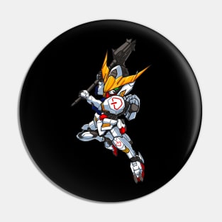 SD Gundam Barbatos Pin