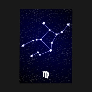 Virgo Constellation T-Shirt