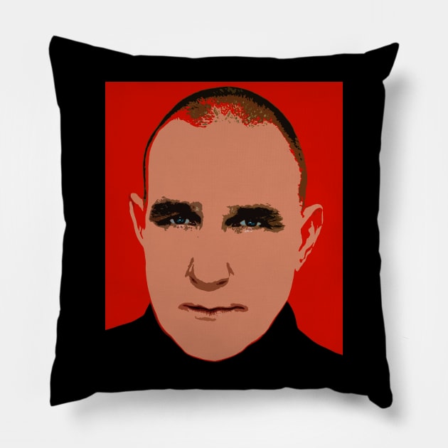 vinnie jones Pillow by oryan80