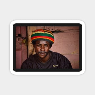 Rasta man Magnet