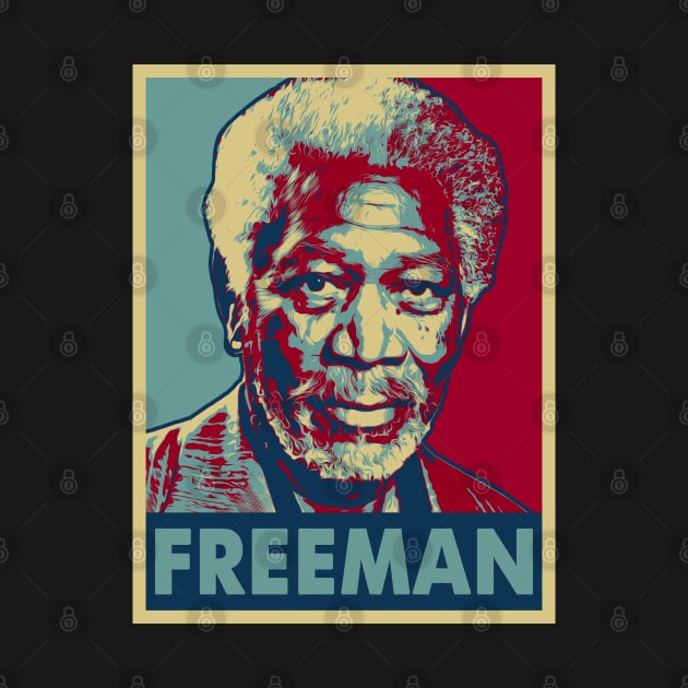 Morgan Freeman by EvilArmy