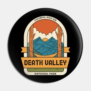 Death Valley National Park Vintage Travel Pin