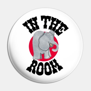 Elephant "In the Room" Pin