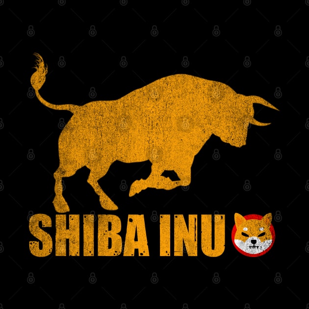 Bull Market Shiba Inu Coin Crypto Shib Army Hodl Hodler Men Kids Cryptocurrency Lovers by Thingking About