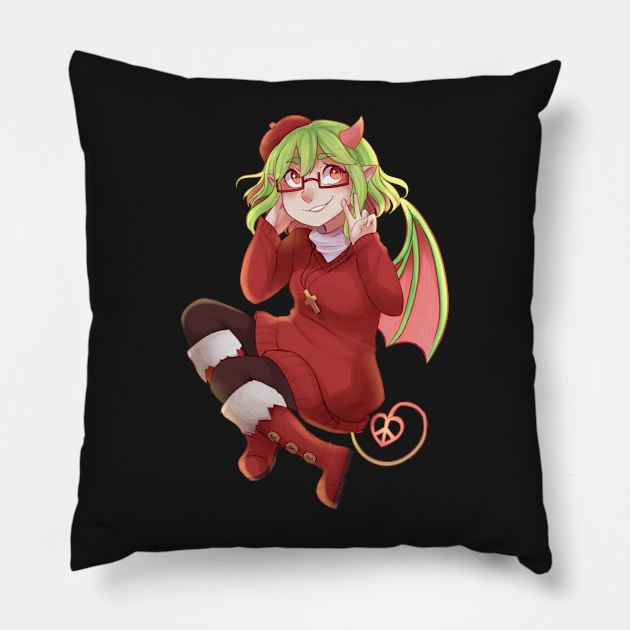 Yosafire Pillow by Probablynotsam