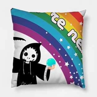 Funny Death_2 Pillow