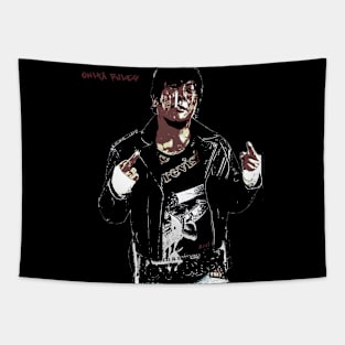 Onita Rules with text Tapestry