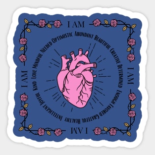 Positive Affirmation Mile Walk Carpet Stickers - Math & Movement