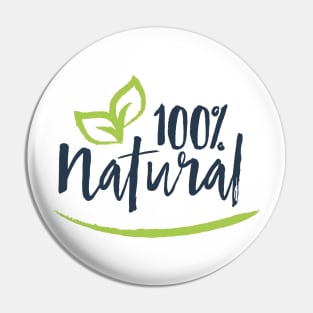 100 %  Natural Pin