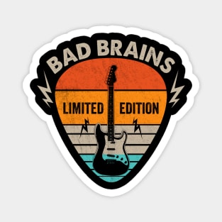 Vintage Bad Name Guitar Pick Limited Edition Birthday Magnet