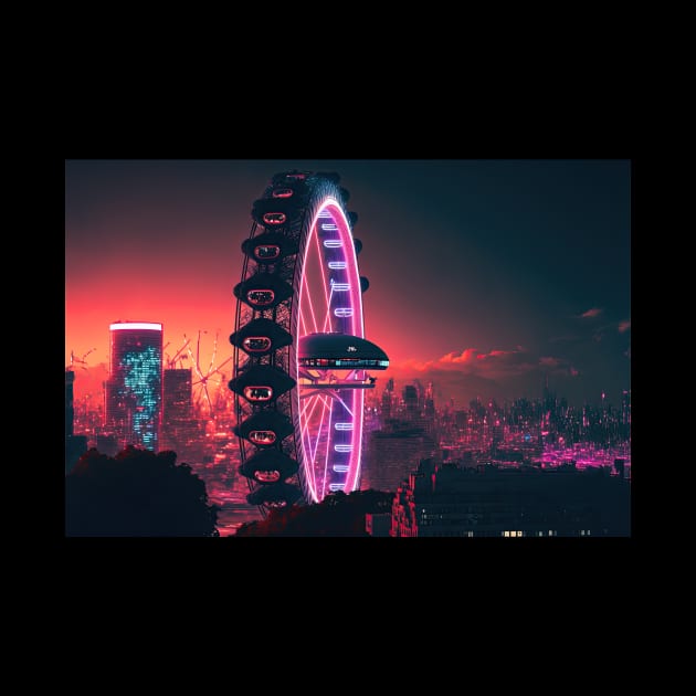 London Eye London Cyberpunk by Art8085