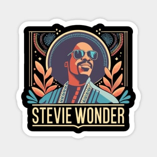 Stevie “The Genius” Wonder Magnet