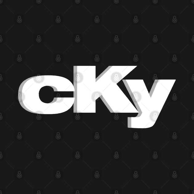 CKY typograph by Aprilskies