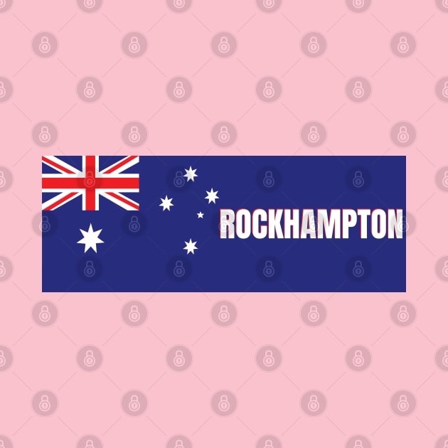 Rockhampton City in Australian Flag by aybe7elf