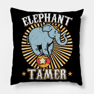Elephant Tamer - Circus Party Ringmaster Pillow
