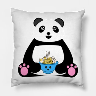 Ramen Panda Pillow