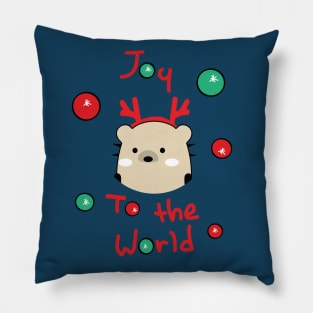 Mochie Joy to the world Pillow