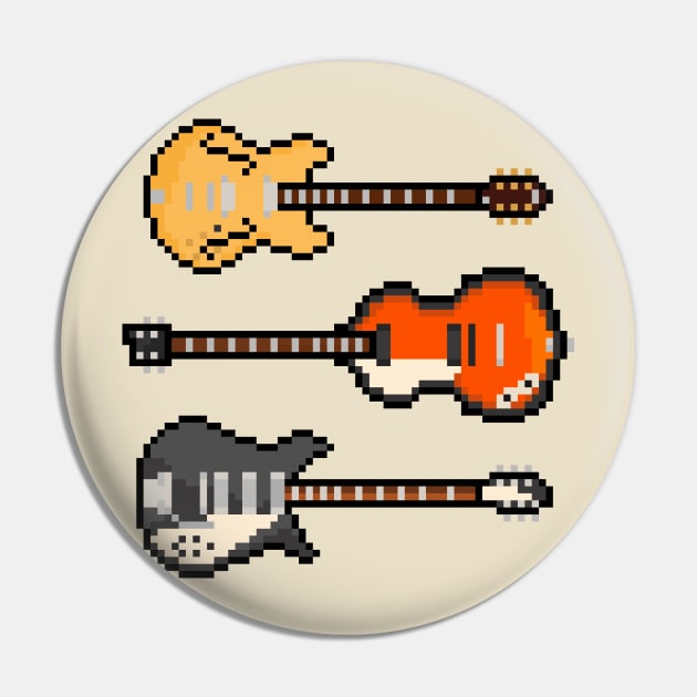 Legendary Casino Violin Capri Guitar Stack Pin by gkillerb