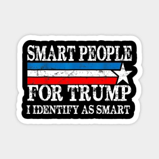 Smart People For Trump Magnet