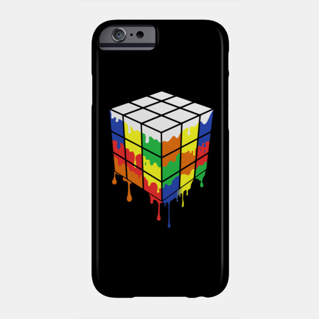 Rubik S Cube Painting Speedcubing Phone Case Teepublic Au