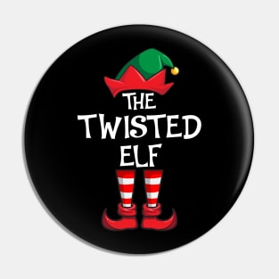 Twisted Elf Matching Family Christmas Pin