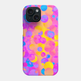 Colorful Bubbly Pattern Phone Case