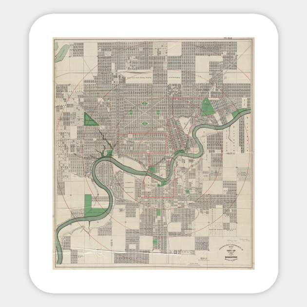 Edmonton City Map Map Of Canada City Geography