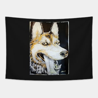 Wash-off husky Tapestry