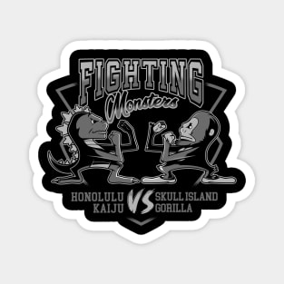 Fighting Monsters Magnet