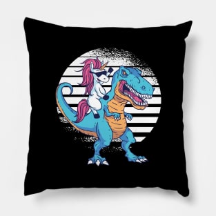 UNICORN cute T-REX dinosaur funny Pillow