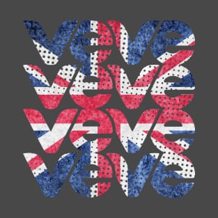 VeVe London Dcon T-Shirt Union Jack UK T-Shirt