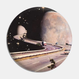 Highway to the Moon Pin