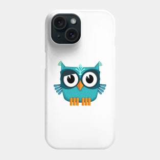 Cute blue Owl Phone Case