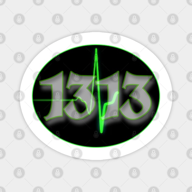 1313 Magnet by HORDEZ DESIGNS