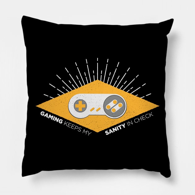 Gaming Sanity Pillow by onetwo27