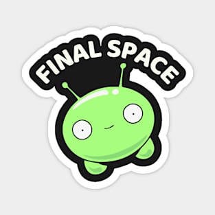 Final Space Mooncake Chookity Pok - Funny Magnet