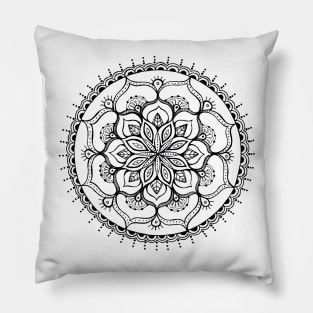 Hand drawn Mandala Pillow